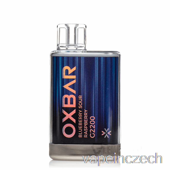 Oxbar G2200 Jednorázové Borůvkové Kyselé Malinové Vape Pero